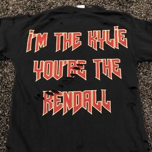 Kylie Jenner Brand Ripped Tee